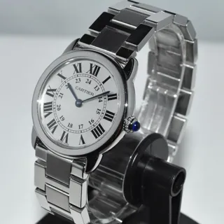 Cartier Ronde Solo de Cartier W6701004 29mm Stainless steel White