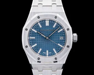 Audemars Piguet Royal Oak 15550ST.OO.1356ST.02 37mm Stainless steel Blue