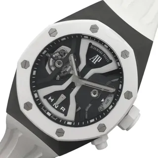 Audemars Piguet Royal Oak Concept Tourbillon 26580IO.OO.D010CA.01 44mm Ceramic and Titanium Skeletonized