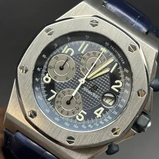 Audemars Piguet Royal Oak Offshore 25770ST.OO.D001IN.02 42mm Stainless steel Blue