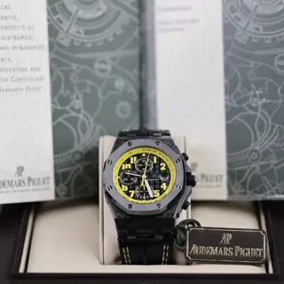 Audemars Piguet Royal Oak Offshore 26176FO.OO.D101CR.02 42mm Carbon fiber and Ceramic and Titanium Black