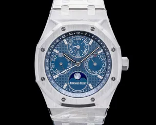 Audemars Piguet Royal Oak Perpetual Calendar 26574ST.OO.1220ST.02 41mm Stainless steel Blue