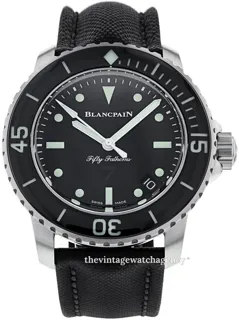 Blancpain Fifty Fathoms 5015E-1130-B52A 45mm Stainless steel Black