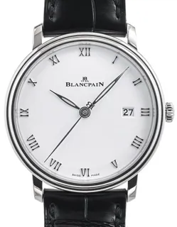 Blancpain Villeret 6224-1127-55B 38mm Stainless steel White