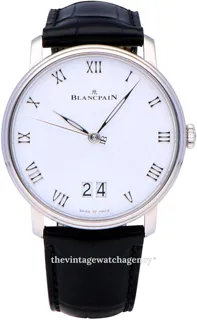 Blancpain Villeret 6669-1127-55B 40mm Stainless steel White