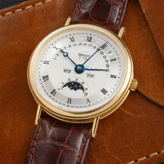 Breguet Classique Complications 3787 36mm Yellow gold Silver