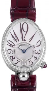 Breguet Reine de Naples 8918BB/5P/964/D00D3L 36.5mm White gold White