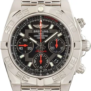 Breitling Chronomat AB0141 41mm Stainless steel Black