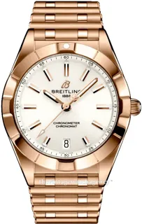 Breitling Chronomat R77310101A1R1 32mm Red gold White