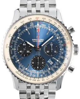 Breitling Navitimer 1 B01 Chronograph 43 AB0121211C1A1 43mm Stainless steel Blue