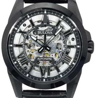 Bulova Classic 98A304 43mm Stainless steel Skeletonized