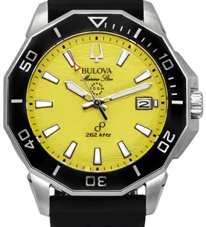 Bulova Precisionist 96B431 12mm Stainless steel Yellow