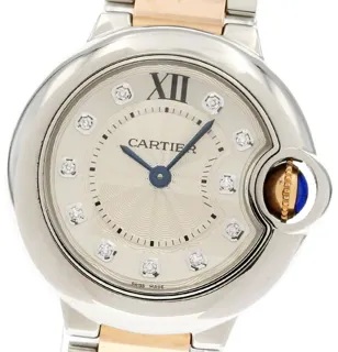 Cartier Ballon Bleu 28mm WE902030 28mm Silver