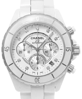 Chanel J12 H2009 41mm White ceramic White