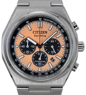 Citizen Eco-Drive CA4610-85Z 42.5mm Titanium Salmon