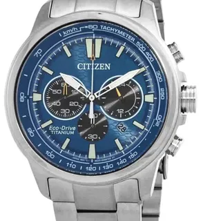 Citizen Eco-Drive CA4570-88L 44mm Titanium Blue