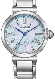 Citizen Eco-Drive EM1060-87N 30mm Stainless steel Blue