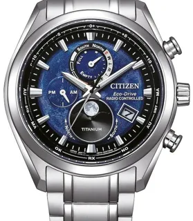 Citizen Eco-Drive BY1010-81L 43mm Titanium Blue