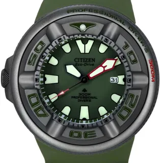 Citizen Promaster Marine BJ8057-17X (ECO-DRIVE) 48.5mm Stainless steel Green