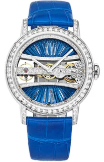 Corum Golden Bridge B113/03278 39mm 18k white gold Skeletonized