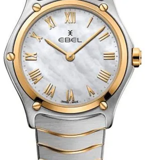 Ebel Sport Classic 1216539 29mm Yellow gold and Stainless steel White