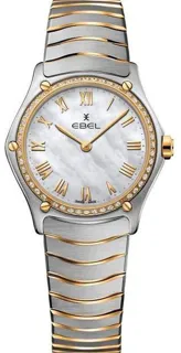 Ebel Sport Classic 1216540 Yellow gold and Stainless steel White