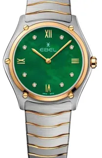 Ebel Sport Classic 1216545 Yellow gold and Stainless steel Green