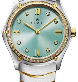 Ebel Sport Classic 1216559 29mm Yellow gold and Stainless steel Blue