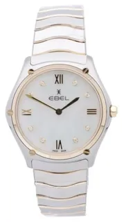 Ebel Sport Classic 1216566 Yellow gold and Stainless steel White