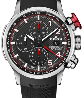 Edox Chronorally 01129-TRCA-NCAR 45mm Stainless steel Black