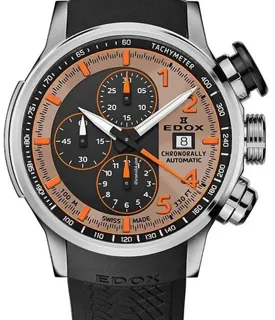 Edox Chronorally 01129-TNCA-BENO 45mm Stainless steel