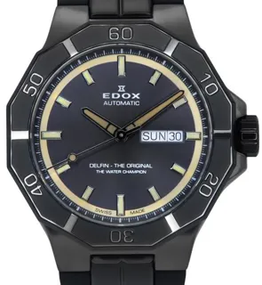 Edox 8800837GNCAGBEI 43mm Stainless steel Gray