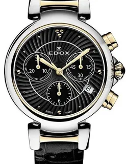 Edox 10220-357RC-NIR 35mm Stainless steel Black