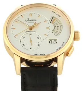 Glashütte PanoGraph 1-61-03-25-15-05 40mm Red gold Silver