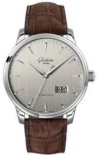 Glashütte Senator 1-36-03-03-02-02 42mm Stainless steel Gray