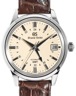 Grand Seiko Mechanical SBGM221 39.5mm Stainless steel White