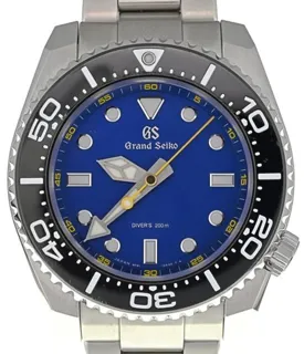 Grand Seiko SBGX337/9F61-0AL0 44mm Stainless steel Blue