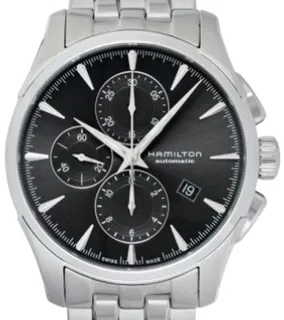 Hamilton Jazzmaster Auto Chrono H32586181 42mm Stainless steel Gray