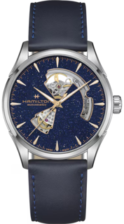 Hamilton Jazzmaster Open Heart H32705640 42mm Stainless steel Blue