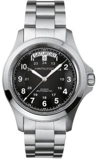 Hamilton Khaki Field King H64455133 Stainless steel Black