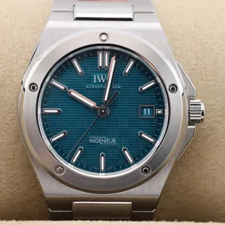 IWC Ingenieur Automatic IW328903 40mm Stainless steel Green