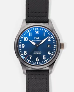 IWC Pilot Mark IW324703 Ceramic and Titanium Blue