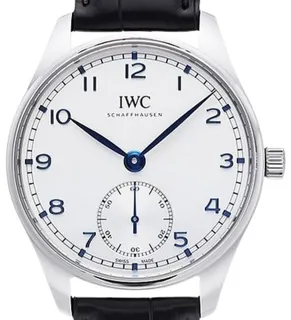 IWC Portugieser IW358304 40.5mm Stainless steel Silver