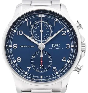 IWC Portugieser IW390701 Stainless steel Blue