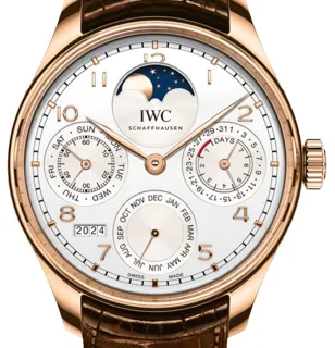 IWC Portugieser IW503302 44mm Yellow gold Silver