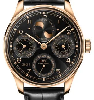 IWC Portuguese Perpetual Calendar IW503702 Black