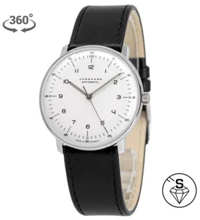 Junghans max bill 27/3500.02 38mm Stainless steel Silver