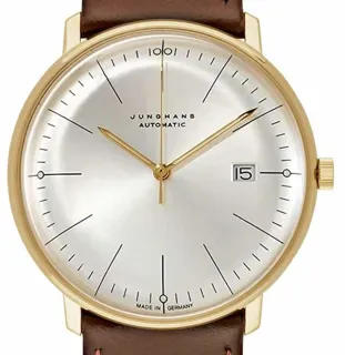 Junghans max bill 27/7002.02 38mm Rose gold Silver