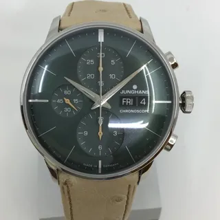 Junghans Meister 27/4222.02 41mm Stainless steel Green