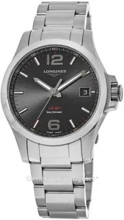 Longines Conquest L3.716.4.56.6 41mm Stainless steel Black